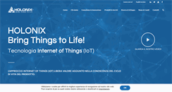 Desktop Screenshot of holonix.it